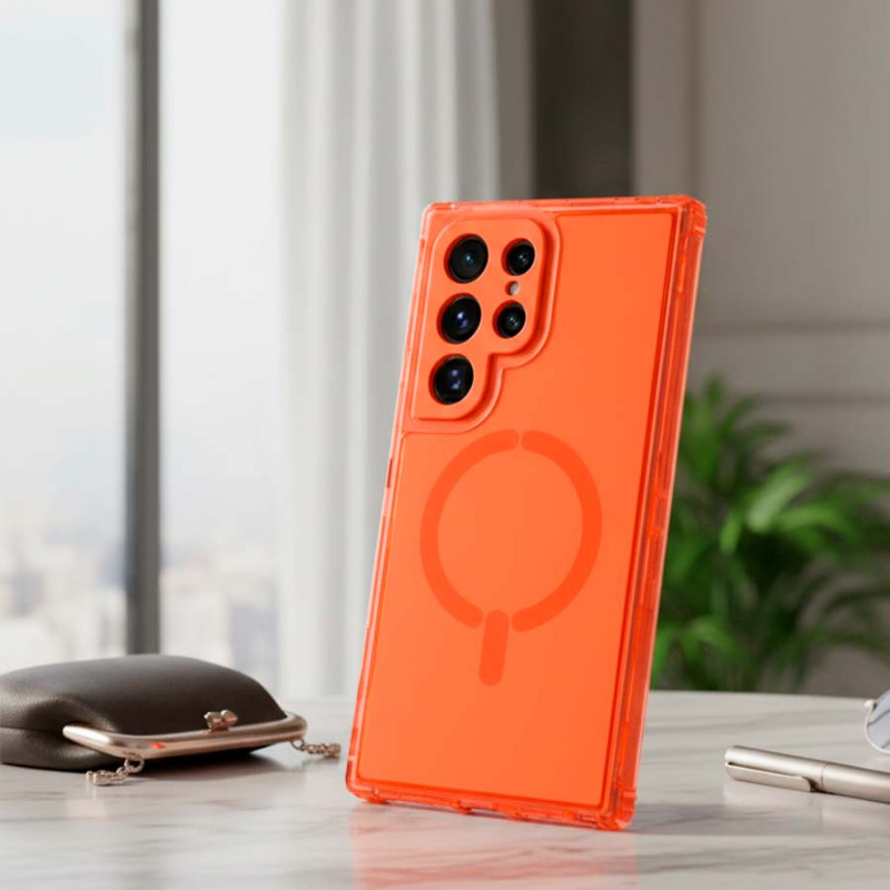 Capa Bumper 3 em 1 Compatível com Magsafe para Samsung Galaxy S25 Ultra thumbnail