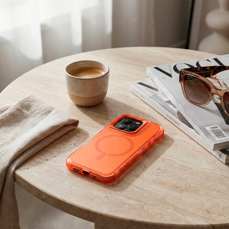 Capa Bumper 3 em 1 Compatível com Magsafe para iPhone 16 Pro thumbnail