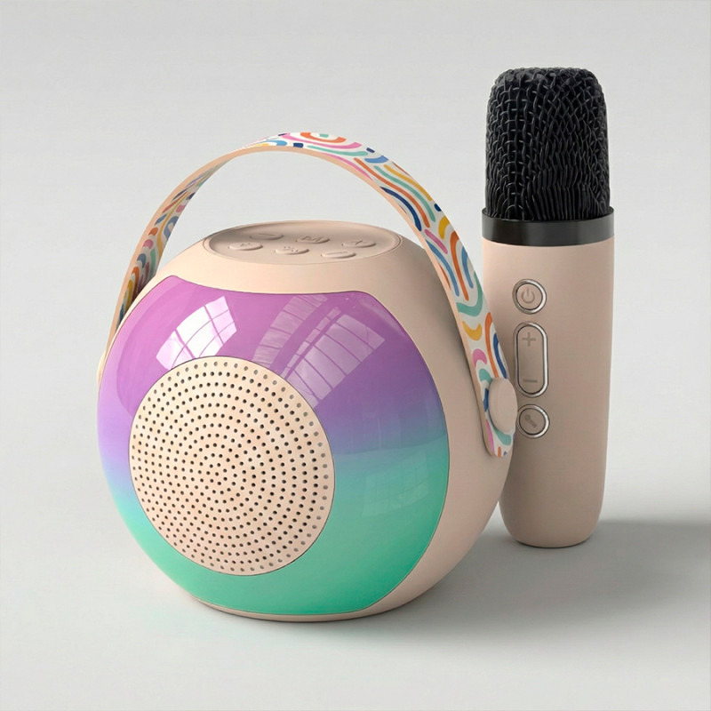 Altifalante Karaoke com Microfone