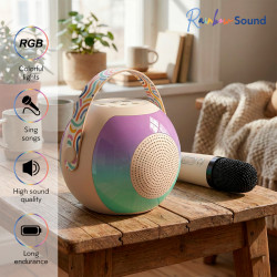 Altifalante Karaoke com Microfone