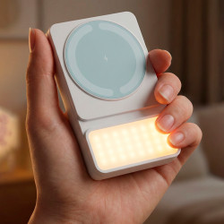 Power bank com luz Compatível com Magsafe 5000 mAh