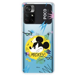 Funda para Xiaomi Redmi Note 11S 5G Oficial de Disney Mickey Mickey Urban - Clásicos Disney