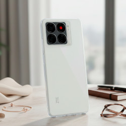 Funda Silicona Transparente para ZTE A56 4G