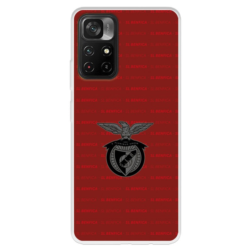 Funda para Xiaomi Redmi Note 11S 5G del Escudo Fondo Granate  - Licencia Oficial Benfica