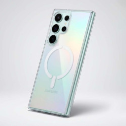 Funda Purpurina Compatible con MagSafe para Samsung Galaxy S26 Ultra