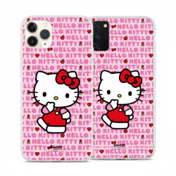 Capa Oficial Hello Kitty - Logo Rosa
