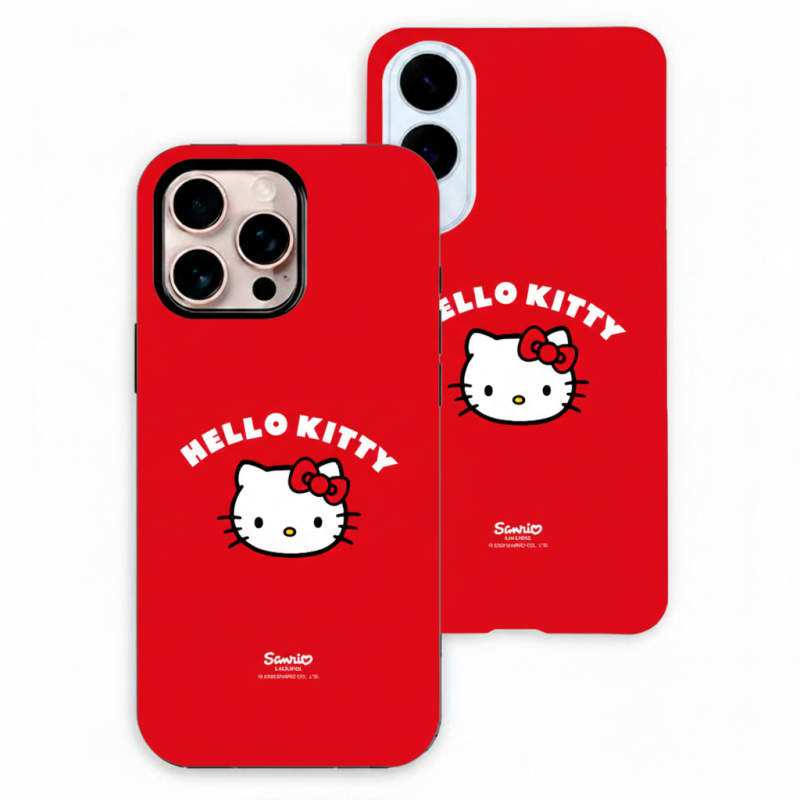 Capa Tough Oficial Hello Kitty - Vermelha
