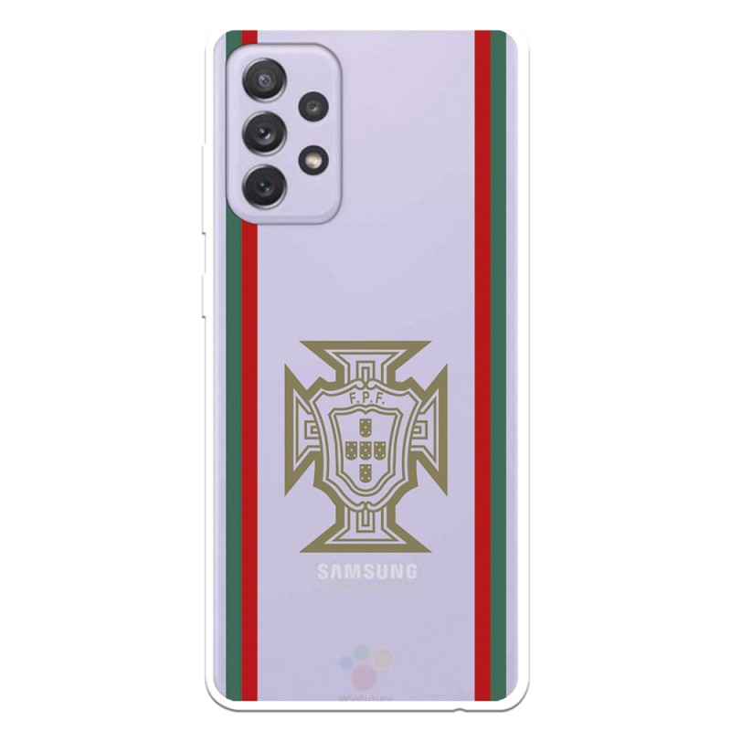 Funda para Samsung Galaxy A72 4G del Federación Portuguesa de Fútbol Escudo - Licencia Oficial Federación Portuguesa de Fútbol