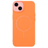 Funda Funda Magbattery Con Cubrecamara Naranja para iPhone 15