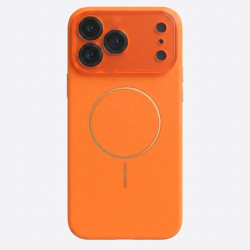 Funda Funda Magbattery Con Cubrecamara Naranja para iPhone 17 Pro
