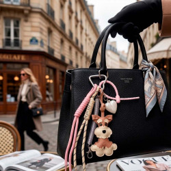 Charm Porta-chaves Cão Kawaii | La Casa de las Carcasas