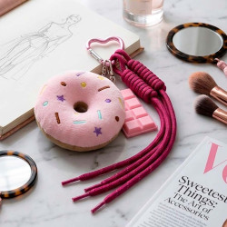 Charm Porta-chaves Donut Kawaii | La Casa de las Carcasas