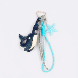 Charm Porta-chaves Baleia Kawaii | La Casa de las Carcasas