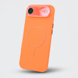 Funda Funda Magbattery Con Cubrecamara Naranja para iPhone Air