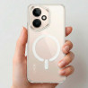 Funda Transparente Logo Compatible con Magsafe para Huawei Honor 400