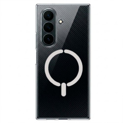 Funda Transparente Logo Compatible con Magsafe para Samsung Galaxy Z Trifold