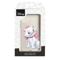 Funda para Vivo Y16 Oficial de Disney Marie Silueta - Los Aristogatos