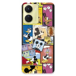 Funda para Vivo Y16 Oficial de Disney Mickey Comic - Clásicos Disney