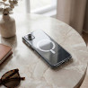 Funda Transparente Logo Compatible con Magsafe para Samsung Galaxy M12