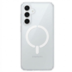 Funda Transparente Logo Compatible con Magsafe para Samsung Galaxy A37