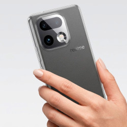 Funda Silicona Transparente para Realme 16 Pro +