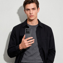 Funda Silicona Color para Motorola Moto G75
