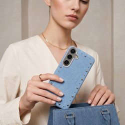 Funda Denim Magbattery para Samsung Galaxy S24 Plus