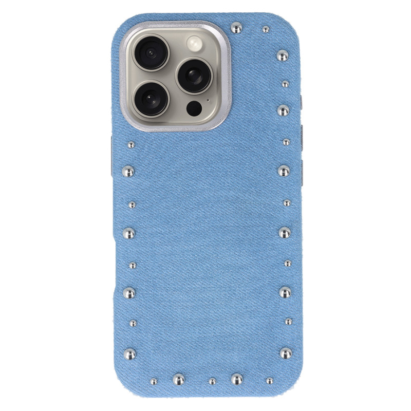 Funda Denim Magbattery para iPhone 15 Pro Max