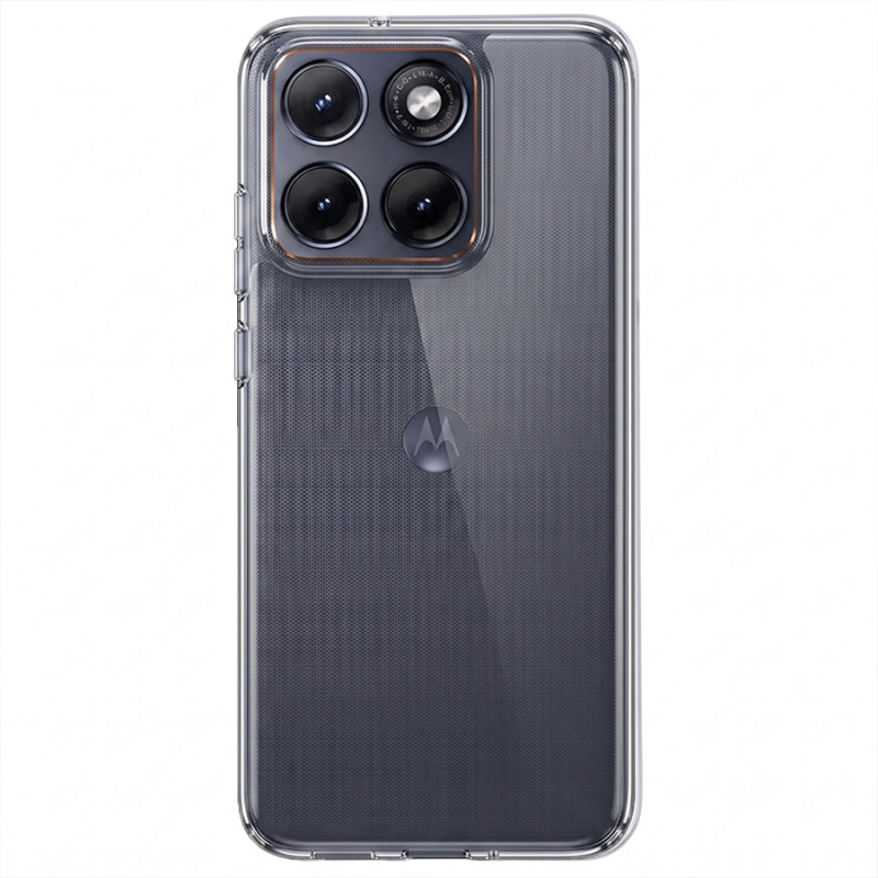 Funda Silicona Transparente para Motorola Moto Edge 70 Fusion