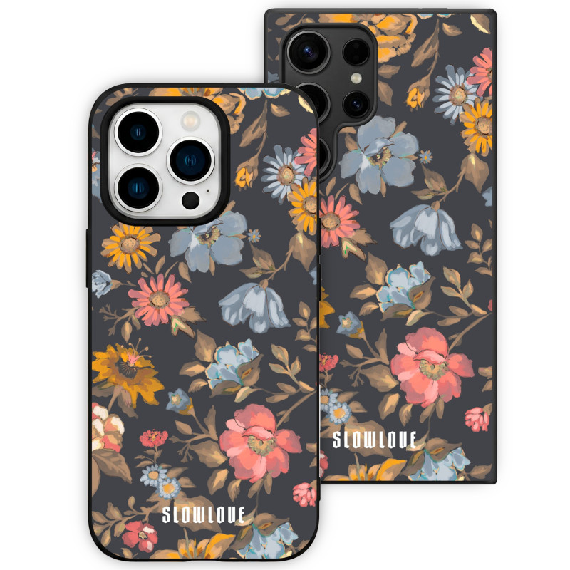 Capa Slowlove - Floral Dark