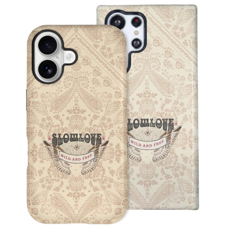 Capa Tough Slowlove - Amuleto Bege
