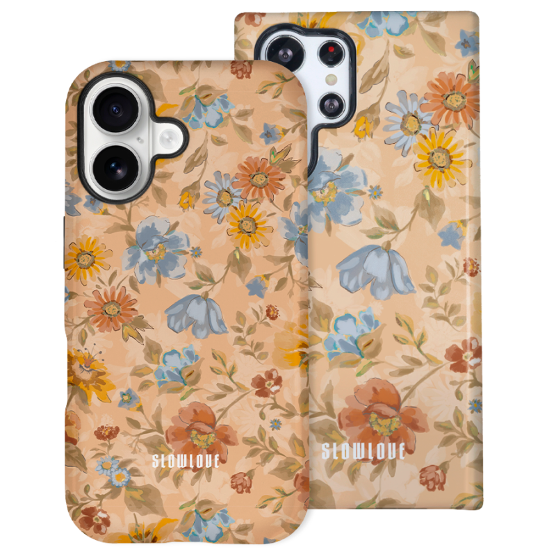 Capa Tough Slowlove - Floral Vintage