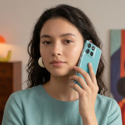Funda Silicona Transparente para Motorola Moto G57 Power