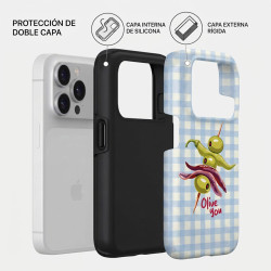 Capa Tough - Blue Picnic