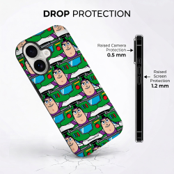 Capa Tough Oficial Toy Story - Buzz Light Year Print