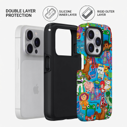 Capa Tough Oficial Toy Story - Characters blue