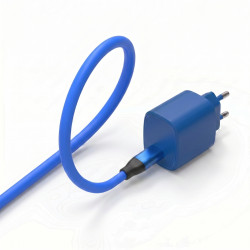 Cabo Silicone - Tipo C para Tipo C