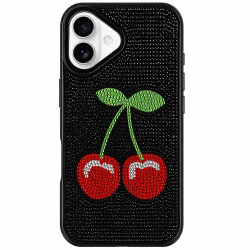 Funda Brillo Cereza para iPhone 16