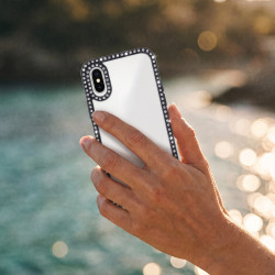 Funda Bumper Perlitas para iPhone X