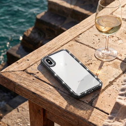 Funda Bumper Perlitas para iPhone X