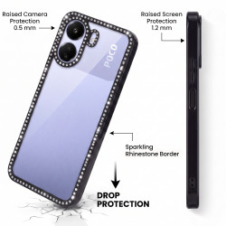 Funda Bumper Perlitas para Poco C65