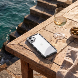 Funda Bumper Perlitas para iPhone 16 Plus