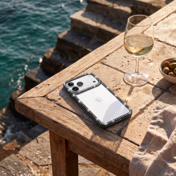 Funda Bumper Perlitas para iPhone 17 Pro Max