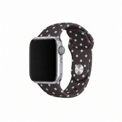 Correia de Silicone Apple Watch 42mm Blue - Back to School