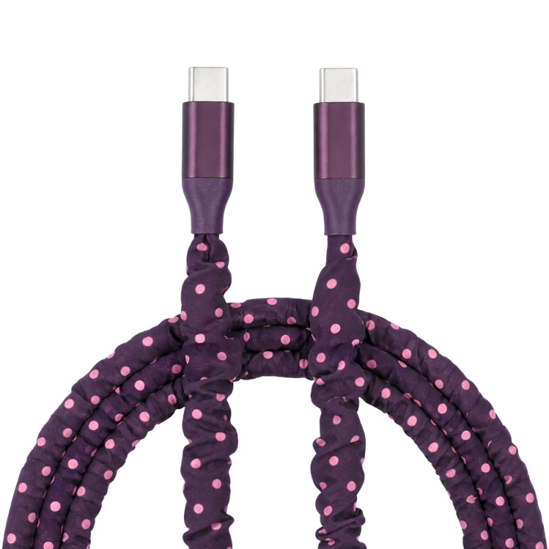 Cabo Tipo C para C Burgundy - Back to School