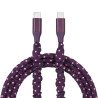 Cabo Tipo C para C Burgundy - Back to School