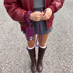 Cabo Tipo C para C Burgundy - Back to School