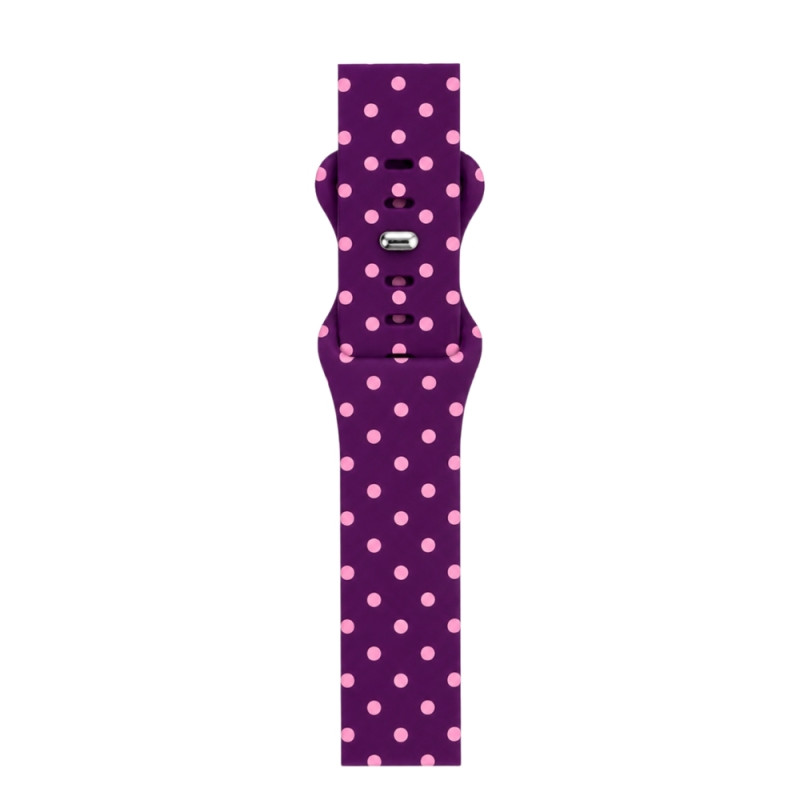 Correia de Silicone Apple Watch 38mm Burgundy - Back to School