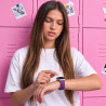 Correia de Silicone Apple Watch 38mm Burgundy - Back to School