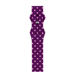 Correia de Silicone Apple Watch 42mm Burgundy - Back to School